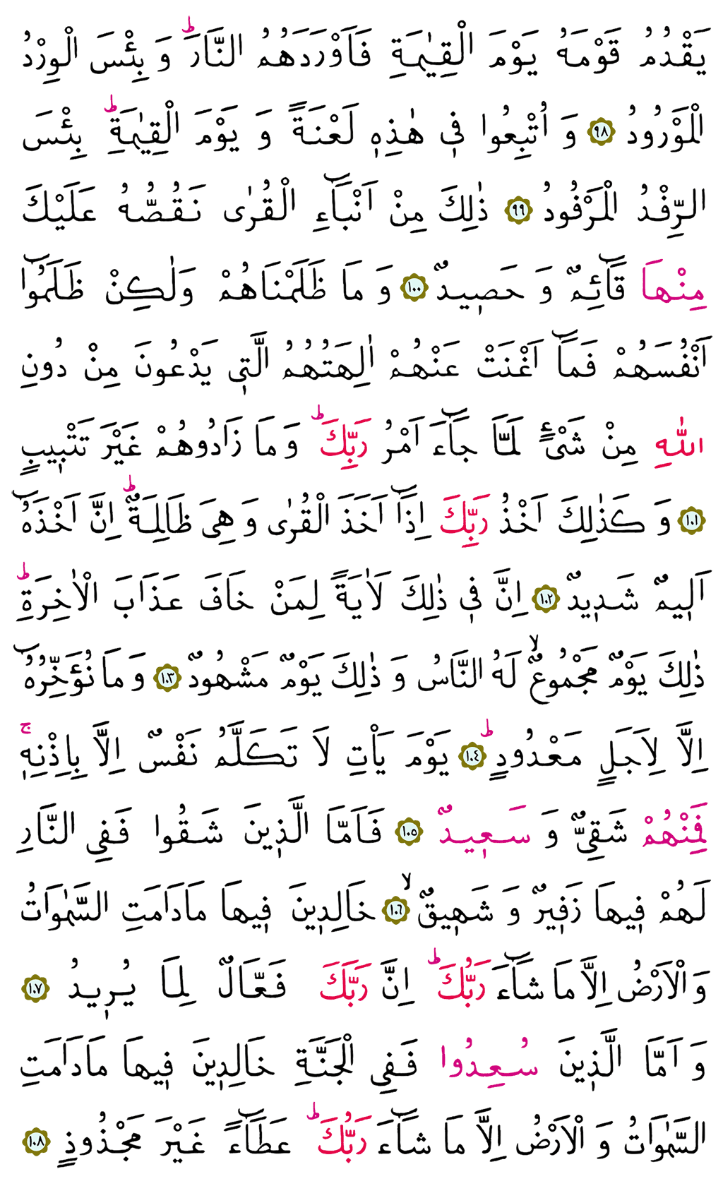 Hud Suresi 12. Cüz - 232. Sayfa