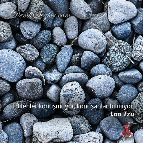 Bilenler konuşmuyor, konuşanlar bilmiyor.